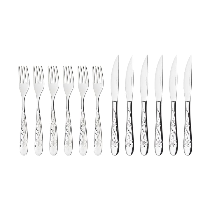 Sanna Grillset - 12-teilig - Hardanger Bestikk
