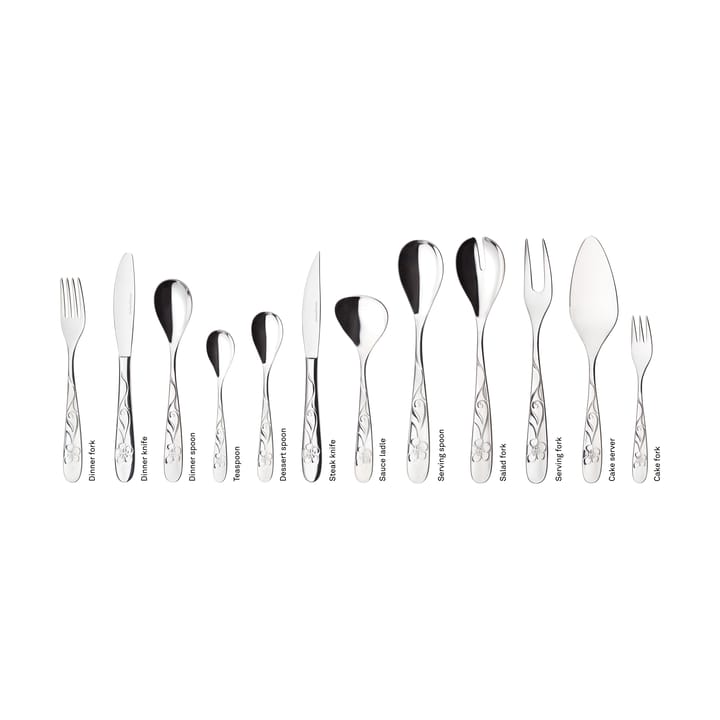 Sanna Servierset, 5-teilig Hardanger Bestikk