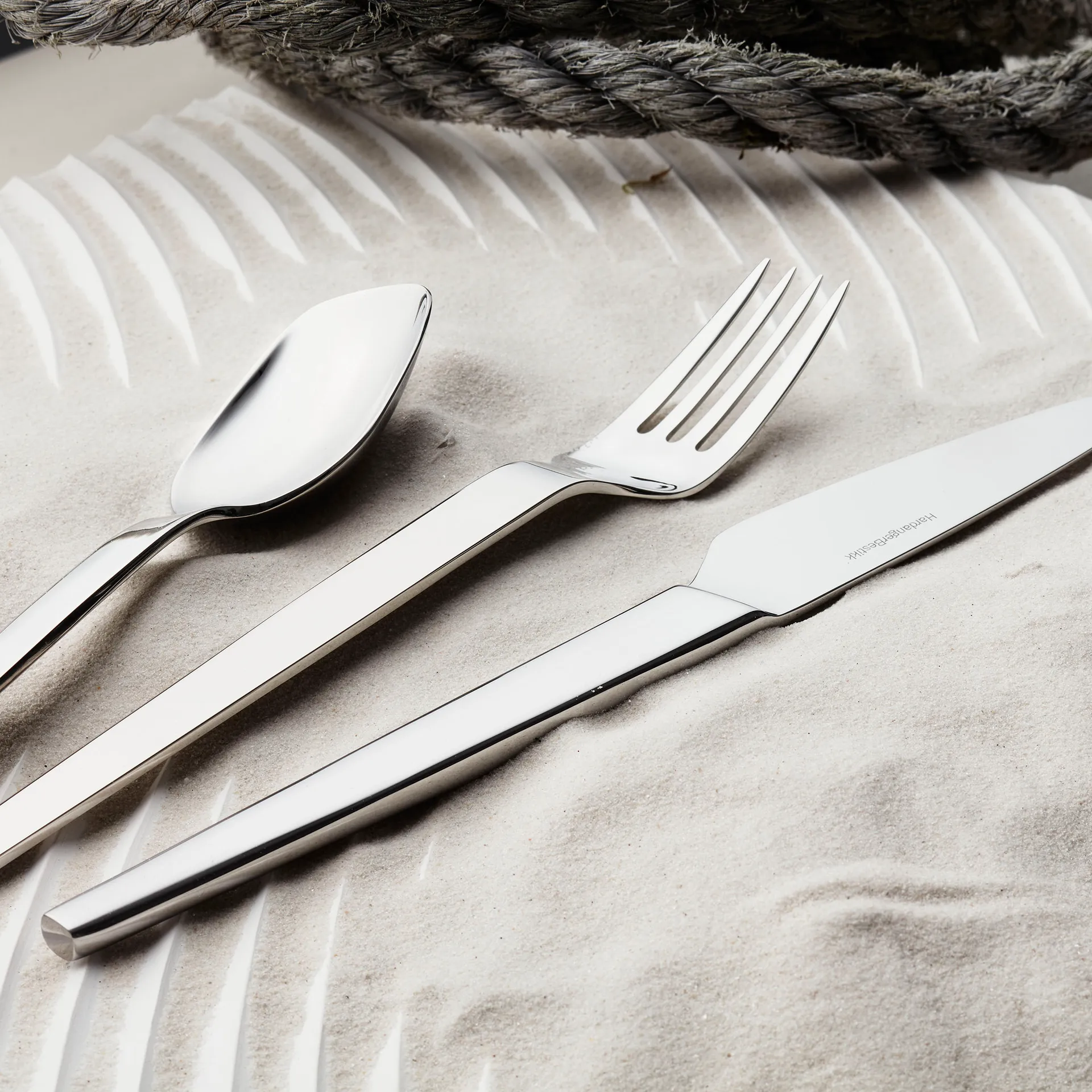 Tina Besteckset, 48 Teile Hardanger Bestikk