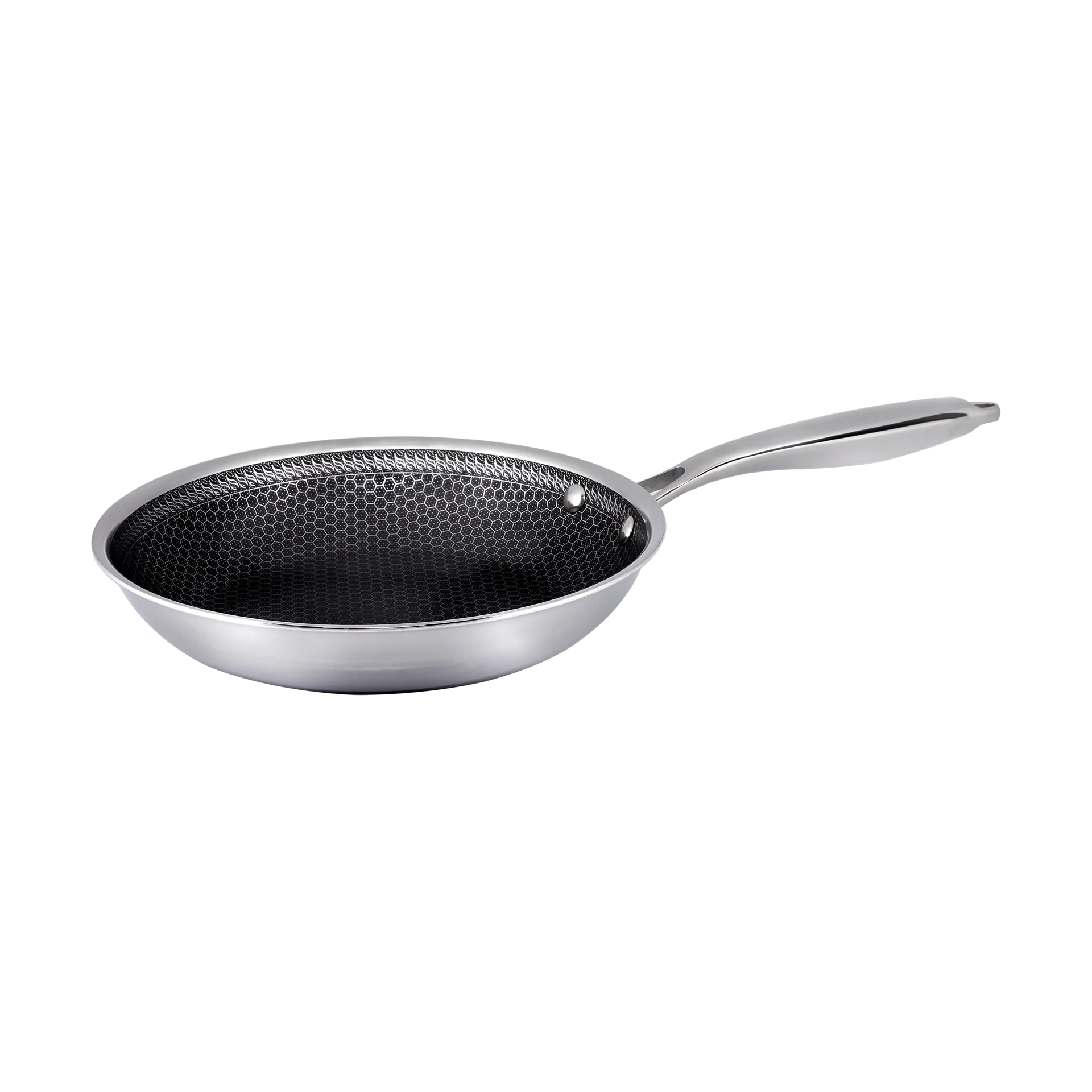 Hâws Santo Hybrid Coating Bratpfanne 24 cm, Edelstahl Hâws