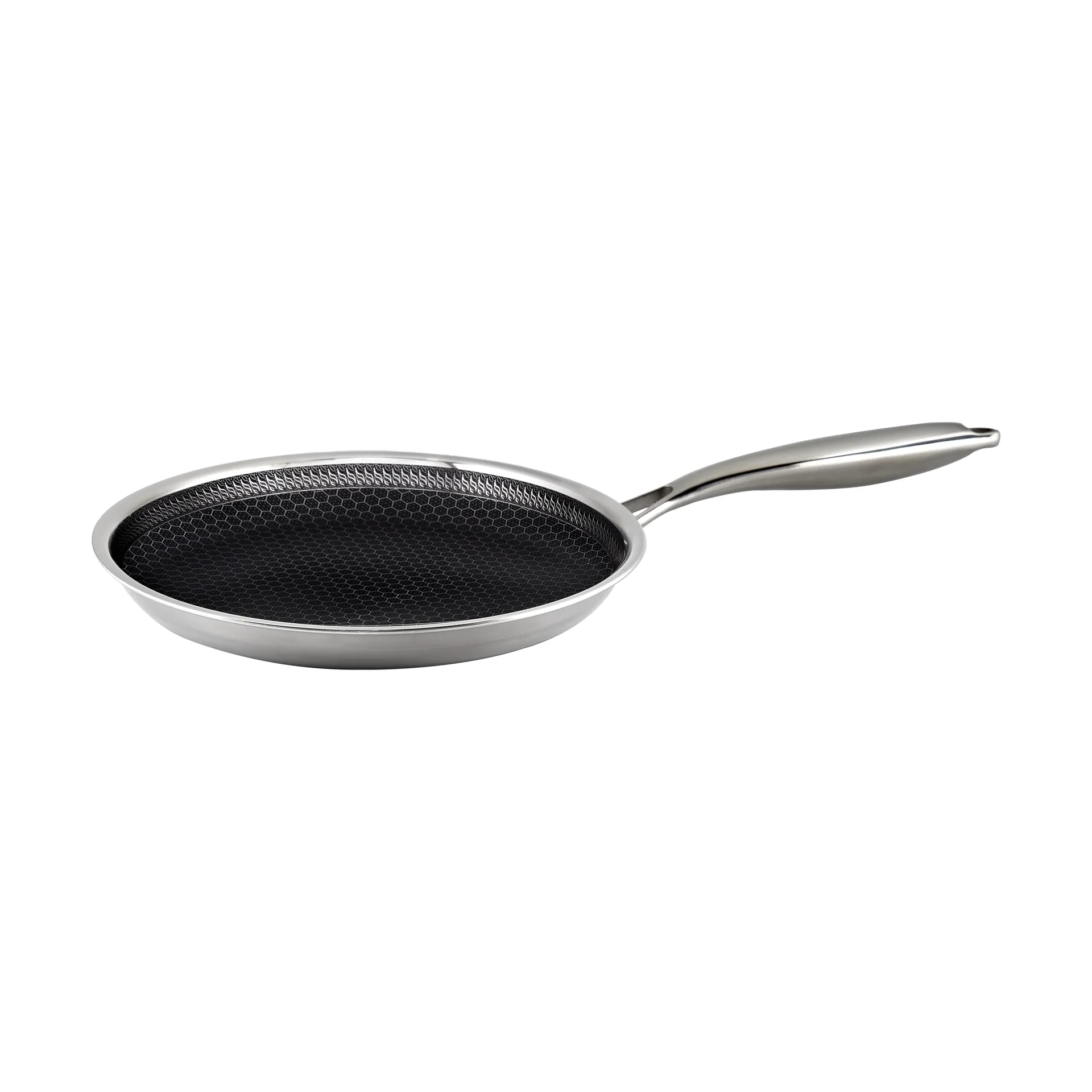 Hâws Santo Pfannkuchenpfanne Hybrid-Beschichtung Ø24 cm, Silber Hâws