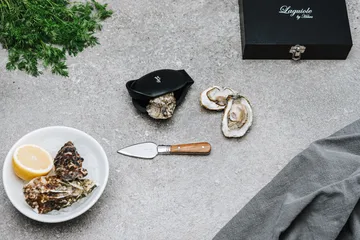 Laguiole by Hâws Austernset 2-teilig - Olivholz-Edelstahl - Hâws