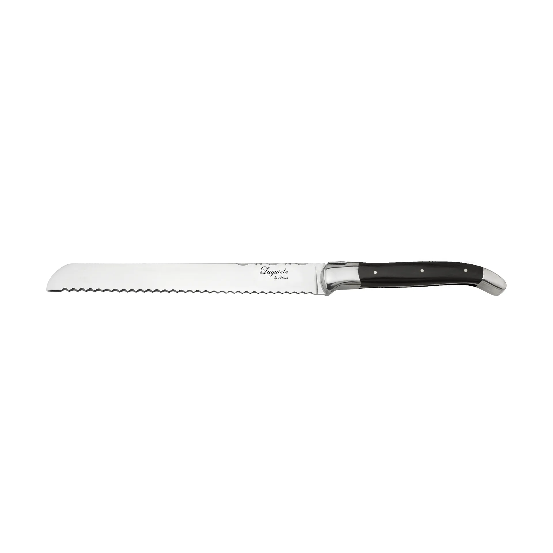 Laguiole by Hâws Brotmesser 24,4 cm, Black Hâws