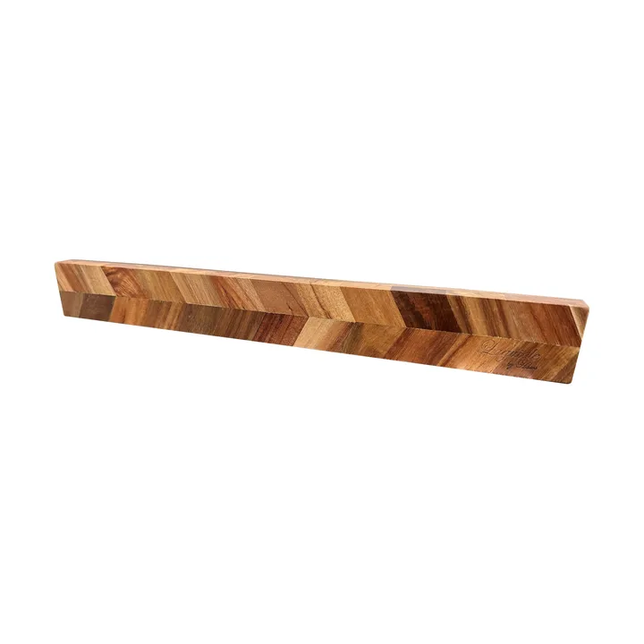 Laguiole by Hâws magnetischer Messerhalter 40x5x2 cm - Acacia wood Herringbone style - Hâws