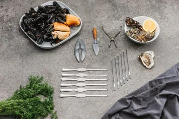 Laguiole by Hâws Meeresfrüchte-Set 15-teilig - Olivholz-Edelstahl - Hâws