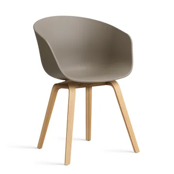 About a Chair 22 2.0 Stuhl - Khaki-lackiertes Eichen­gestell - HAY