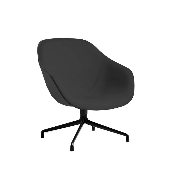 About a Lounge 81 Sessel - Hallingdal 173 dark grey-schwarz - HAY