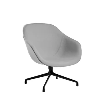 About a Lounge 81 Sessel - Hallingdal 65 130 grey-schwarz - HAY