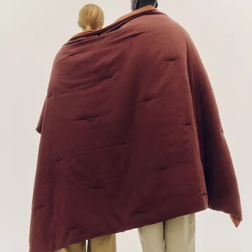 Air Quilt Decke - Iron red, 140x200 cm - HAY