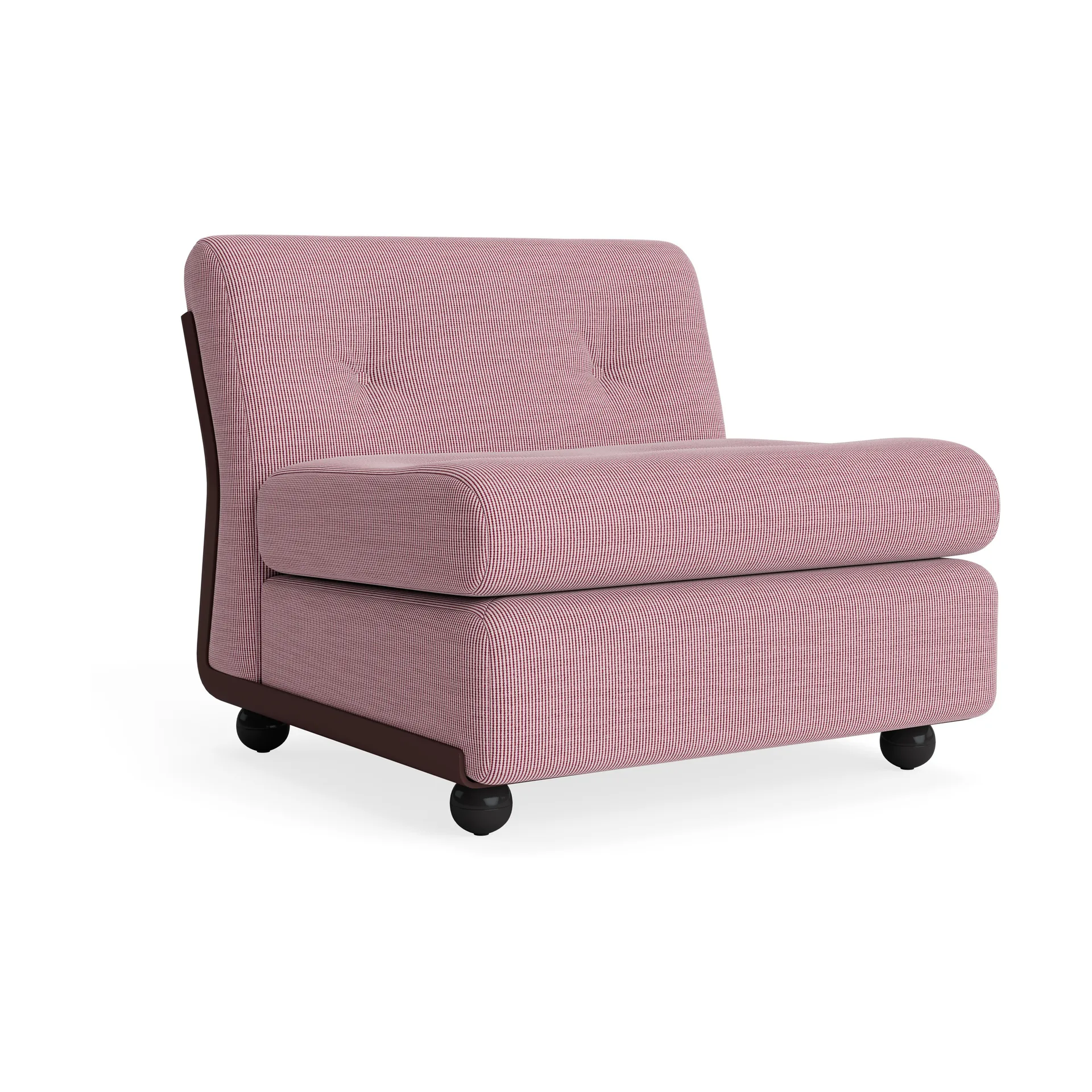 Amanta Sofamodul, Burgundy red-yuma 1851, 1-sitzig/Sessel HAY