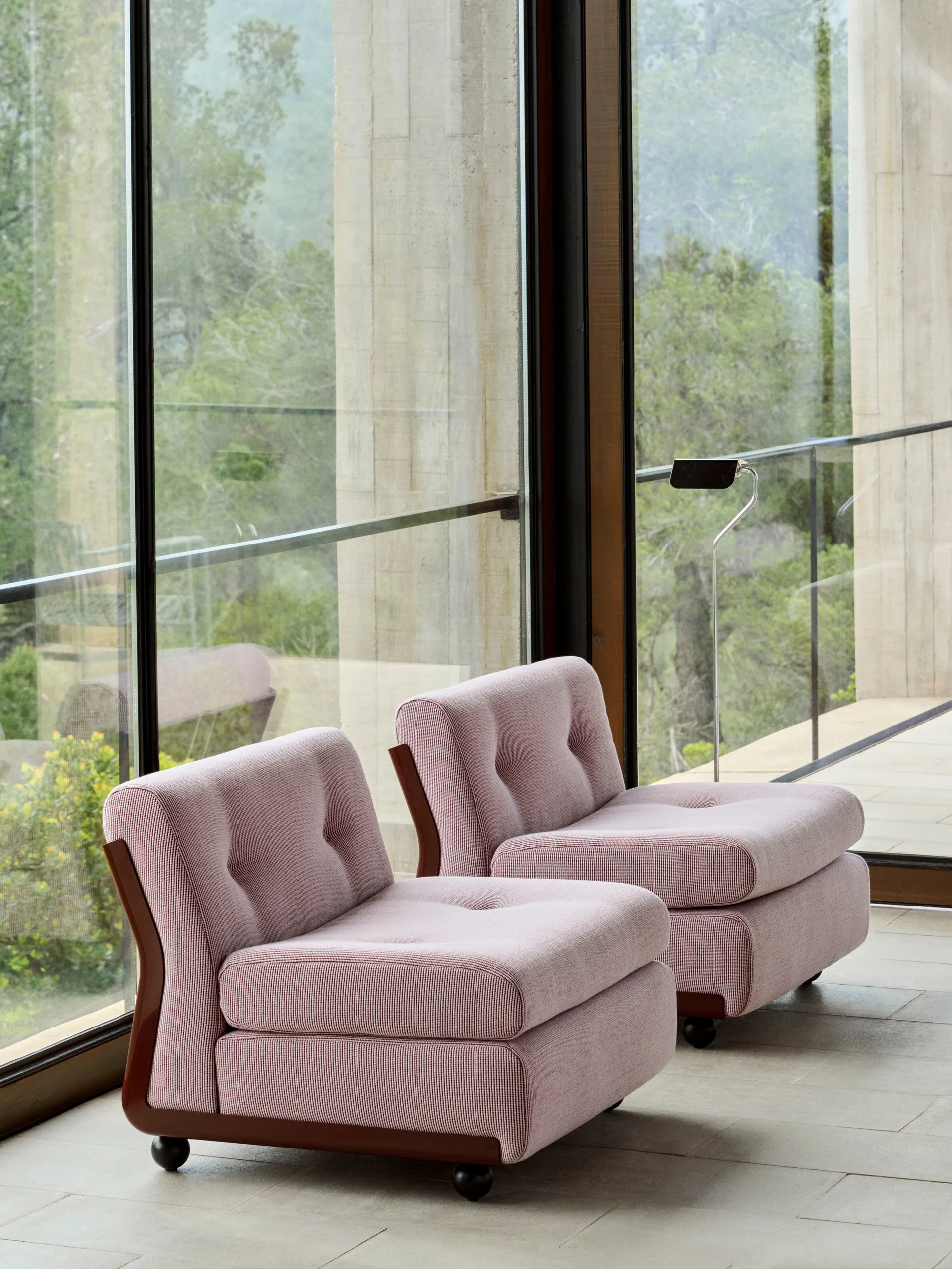 Amanta Sofamodul, Burgundy red-yuma 1851, 1-sitzig/Sessel HAY