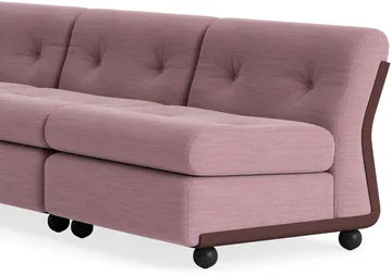 Amanta Sofamodul - Burgundy red-yuma 1851, 3-sitzig - HAY