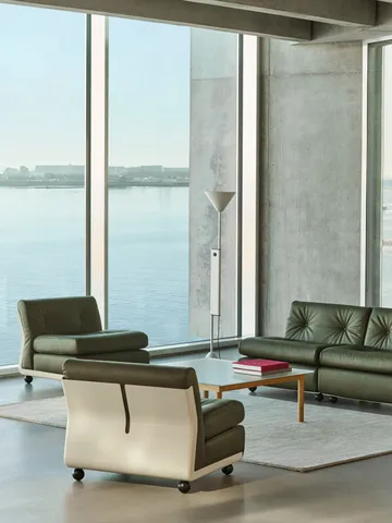 Amanta Sofamodul - Cream beige-sense forest, 1-sitzig/Sessel - HAY