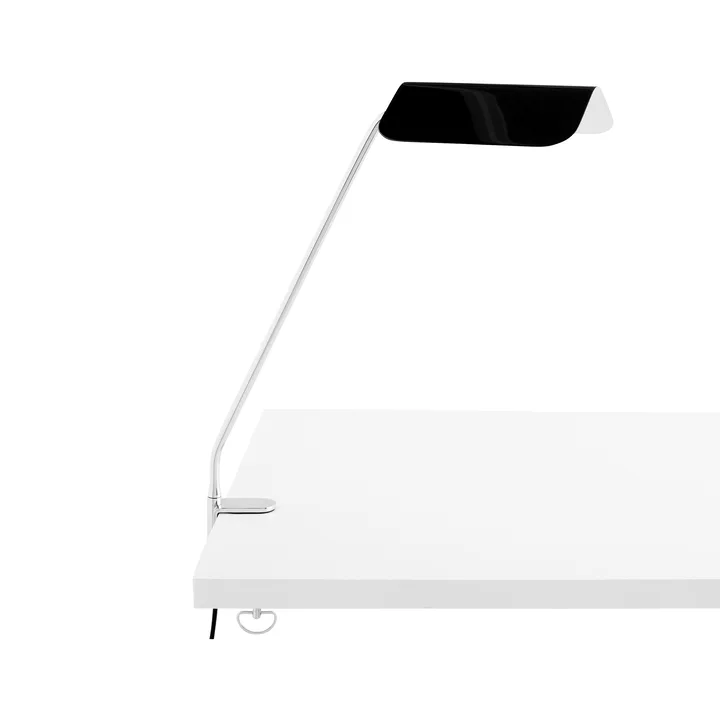 Apex Clip Schreibtischlampe - Iron black - HAY