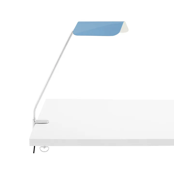 Apex Clip Schreibtischlampe - Pastel blue - HAY