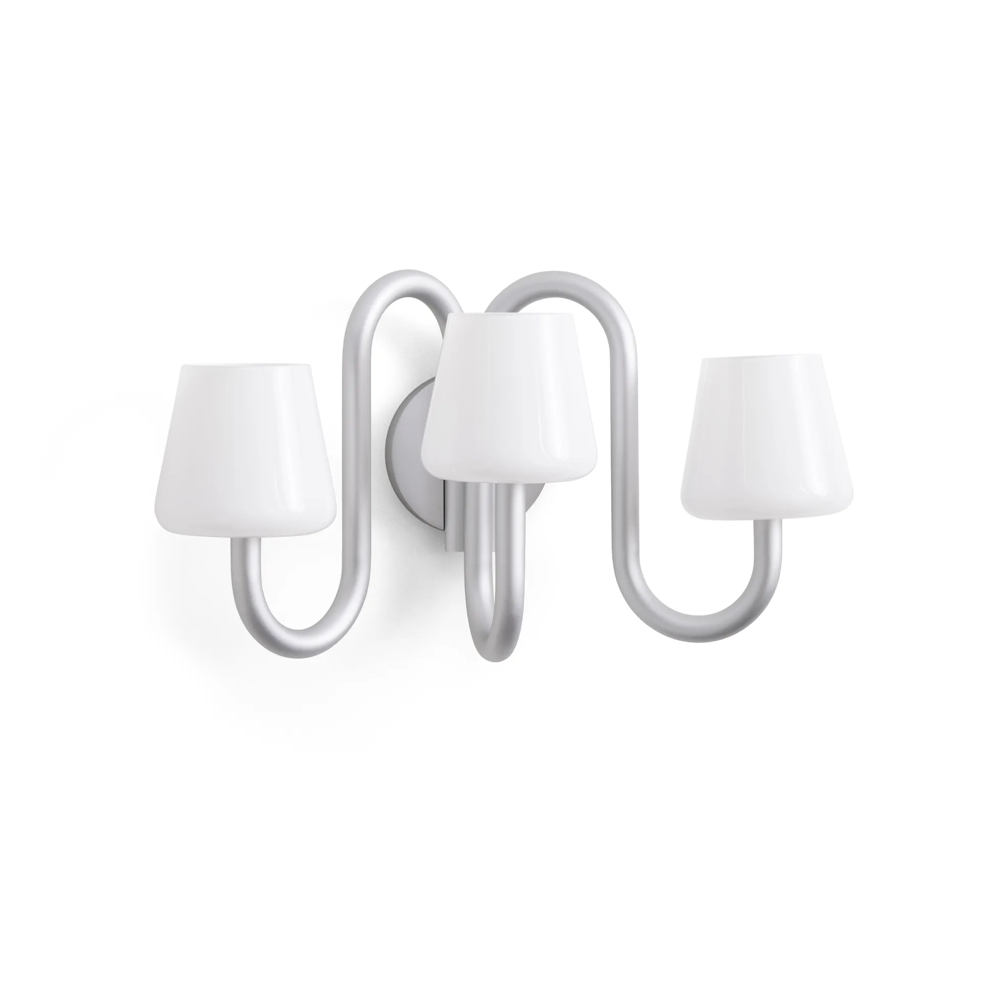 Apollo Wandleuchte, White opal HAY