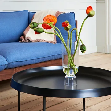 Arbour ECO 2-Sitzer Sofa - Dark blue-wachsgeöltes Walnussholz - HAY