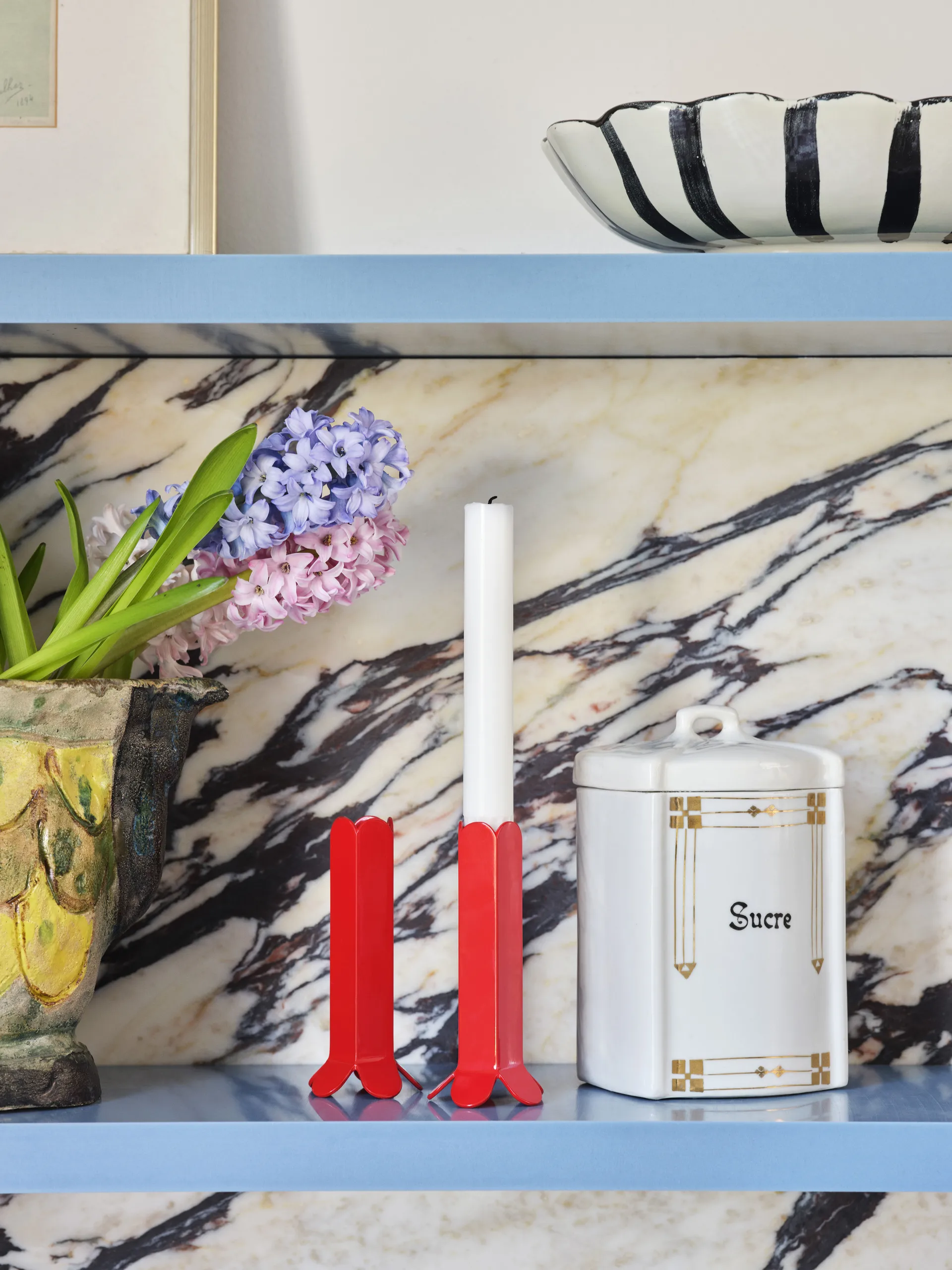 Arcs Kerzenhalter 13cm, Red HAY