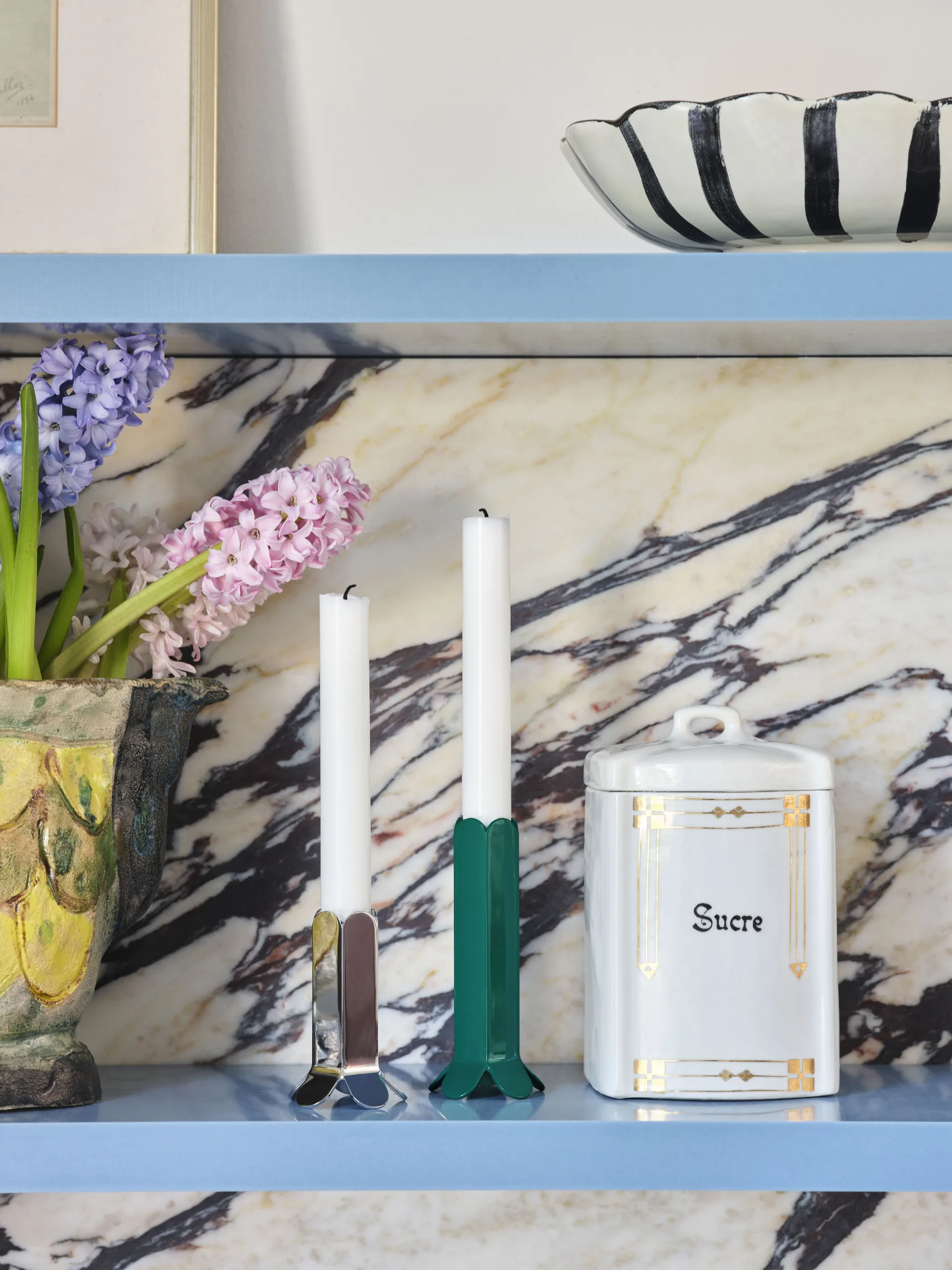 Arcs Kerzenhalter 9cm, Mirror HAY