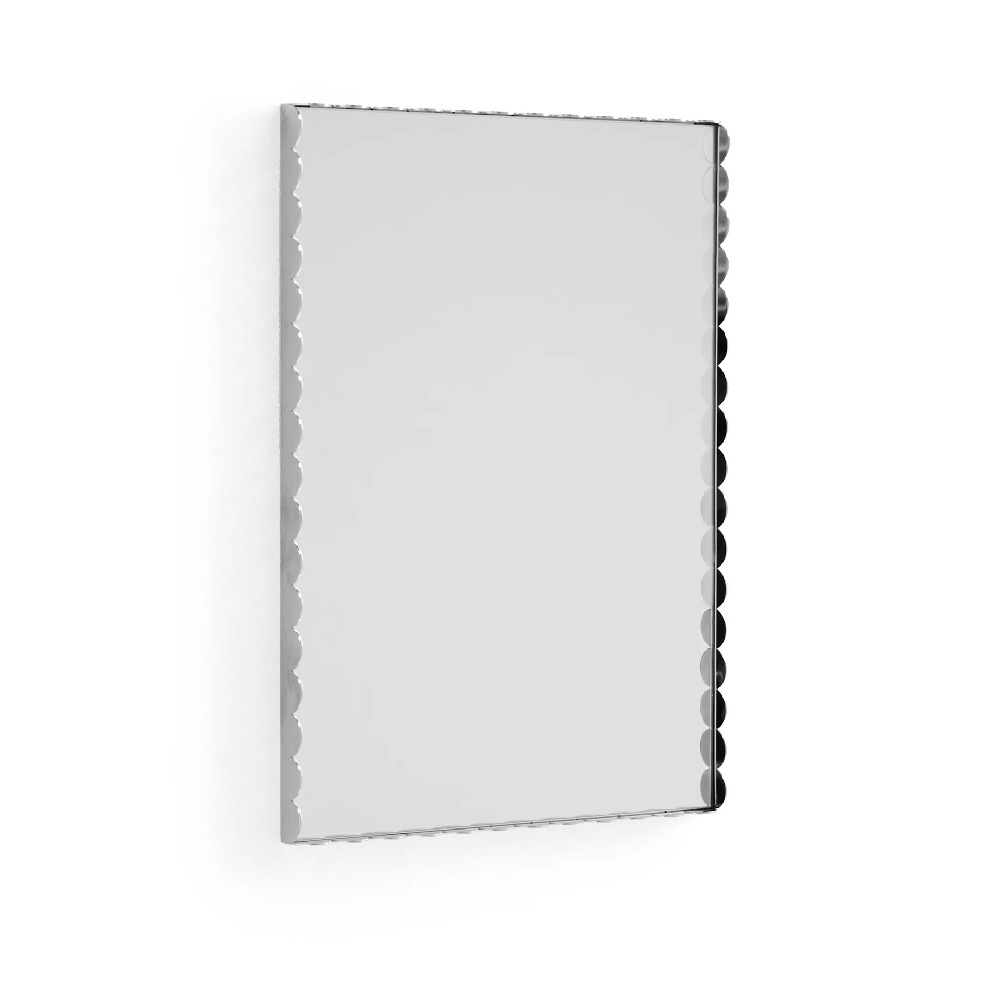 Arcs Mirror Rectangle S Spiegel 43,5 x 61,5cm, Edelstahl HAY