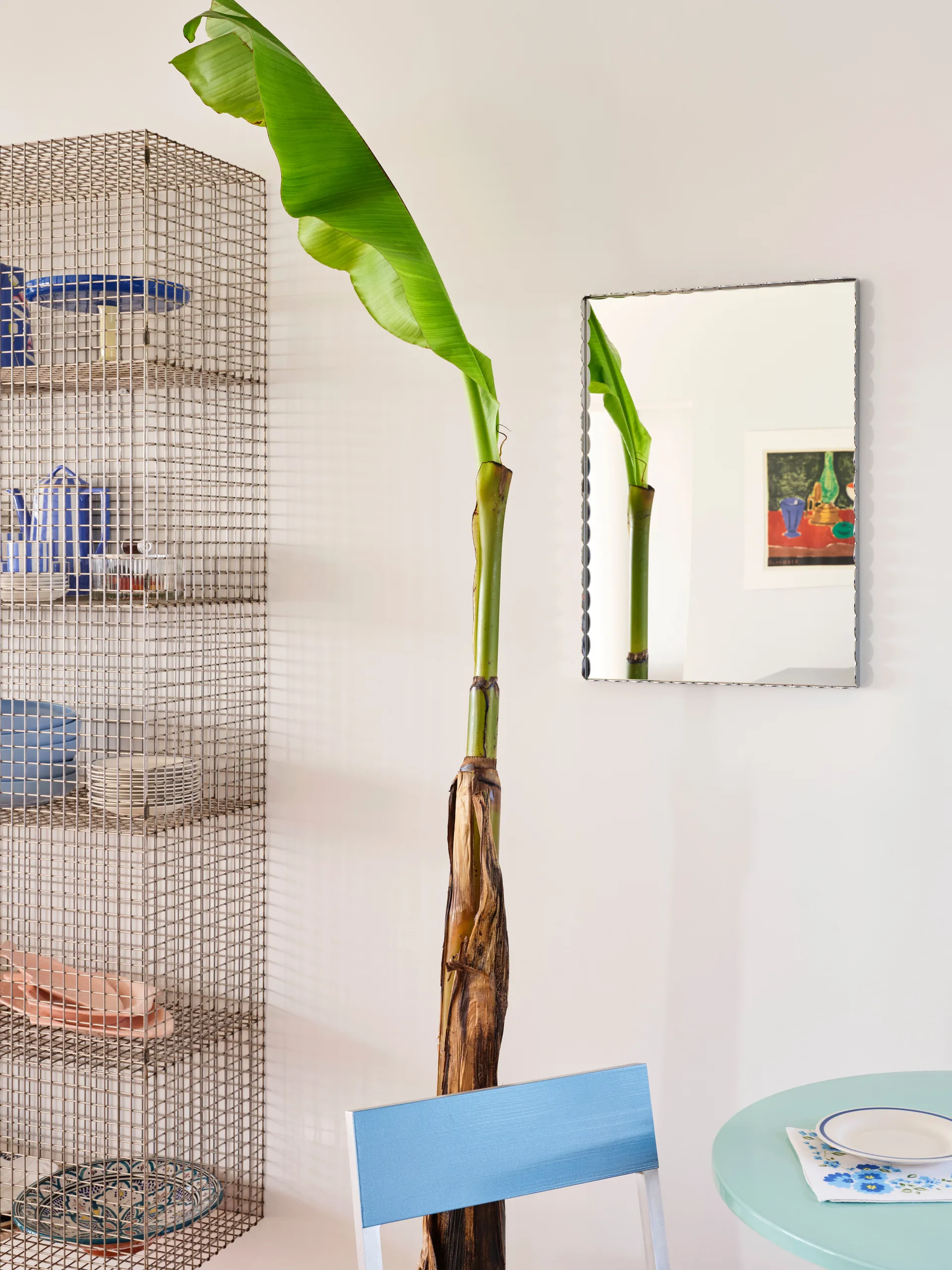 Arcs Mirror Rectangle S Spiegel 43,5 x 61,5cm, Edelstahl HAY