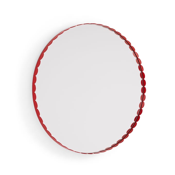 Arcs Mirror Spiegel Ø60cm - Red - HAY