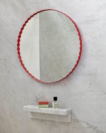 Arcs Mirror Spiegel Ø60cm - Red - HAY