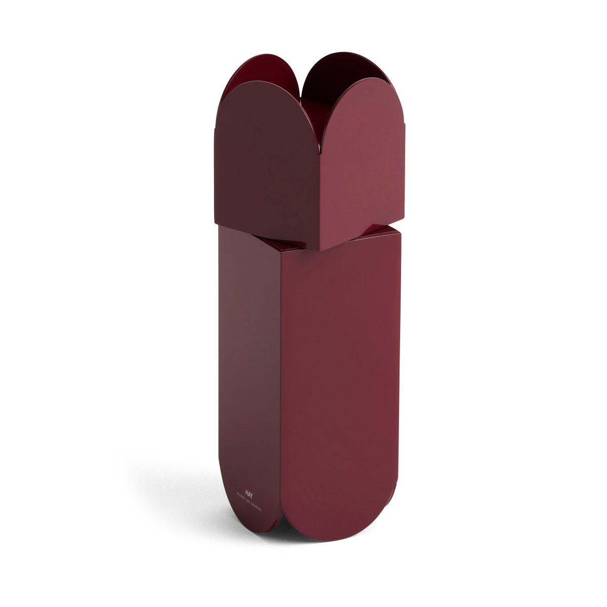 HAY Arcs Salz-/Pfeffermühle 17 cm Burgundy