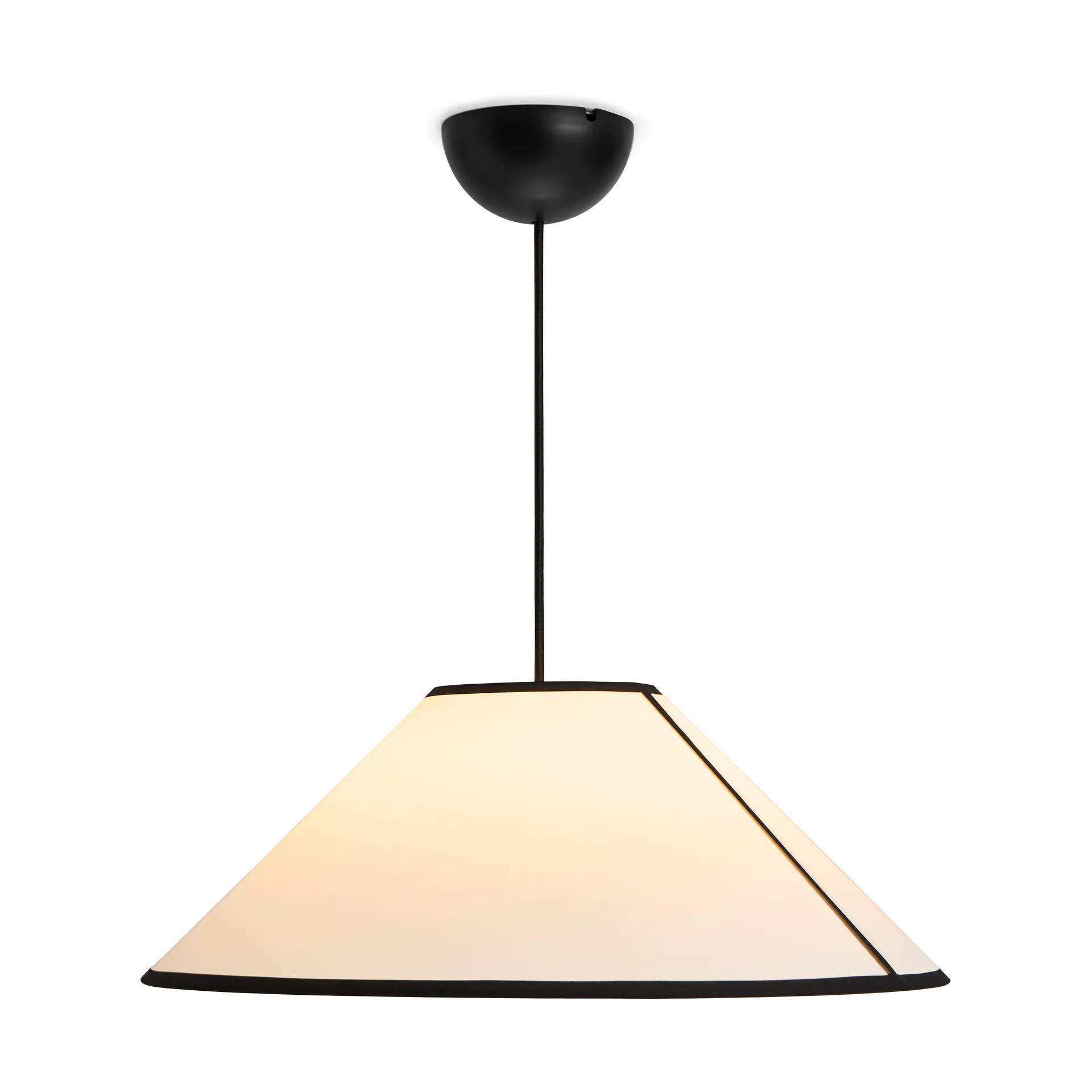 Ava Cone Pendelleuchte 50 cm, White HAY