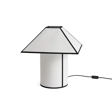 Ava pyramid Tischlampe 45 cm - White - HAY