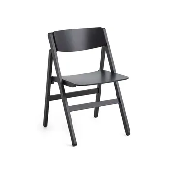 Backflip Chair Stuhl - Anthrazit lackierte Buche - HAY