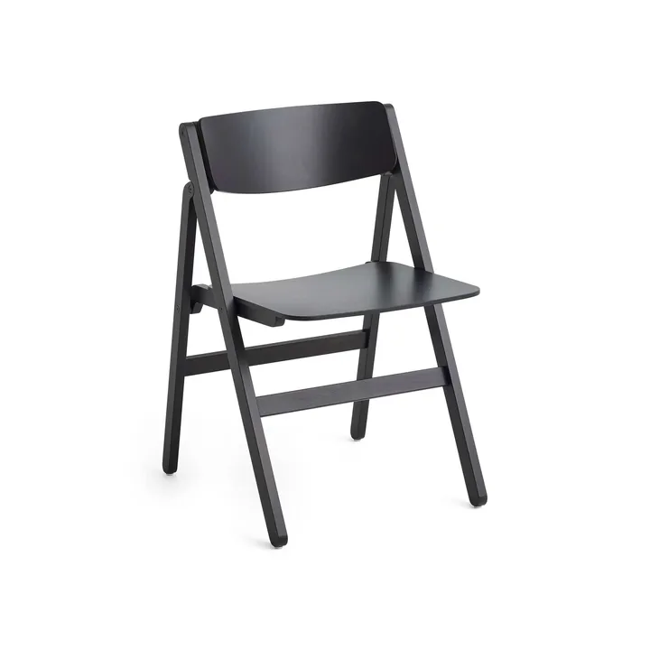 Backflip Chair Stuhl - Anthrazit lackierte Buche - HAY