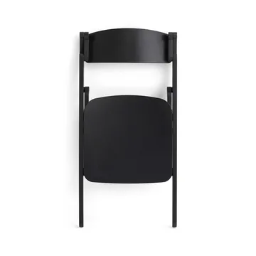 Backflip Chair Stuhl - Anthrazit lackierte Buche - HAY