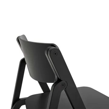 Backflip Chair Stuhl - Anthrazit lackierte Buche - HAY