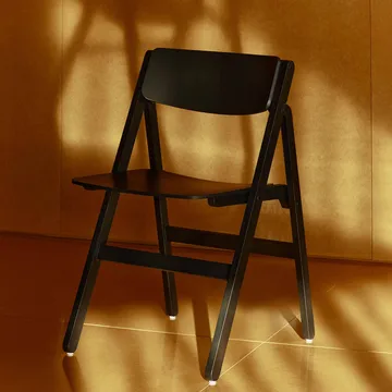 Backflip Chair Stuhl - Anthrazit lackierte Buche - HAY