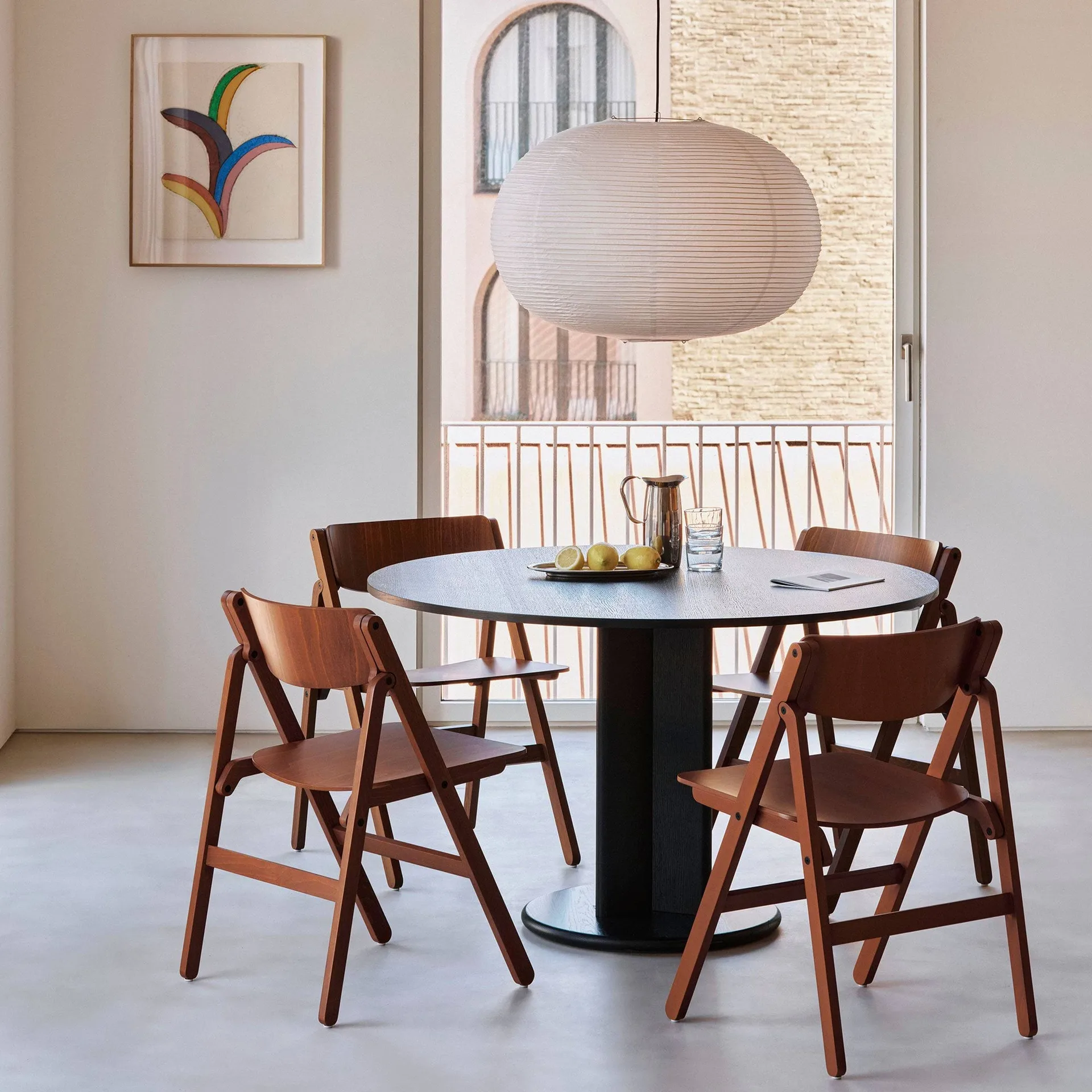 Backflip Chair Stuhl, Bronze lackiert Buche HAY