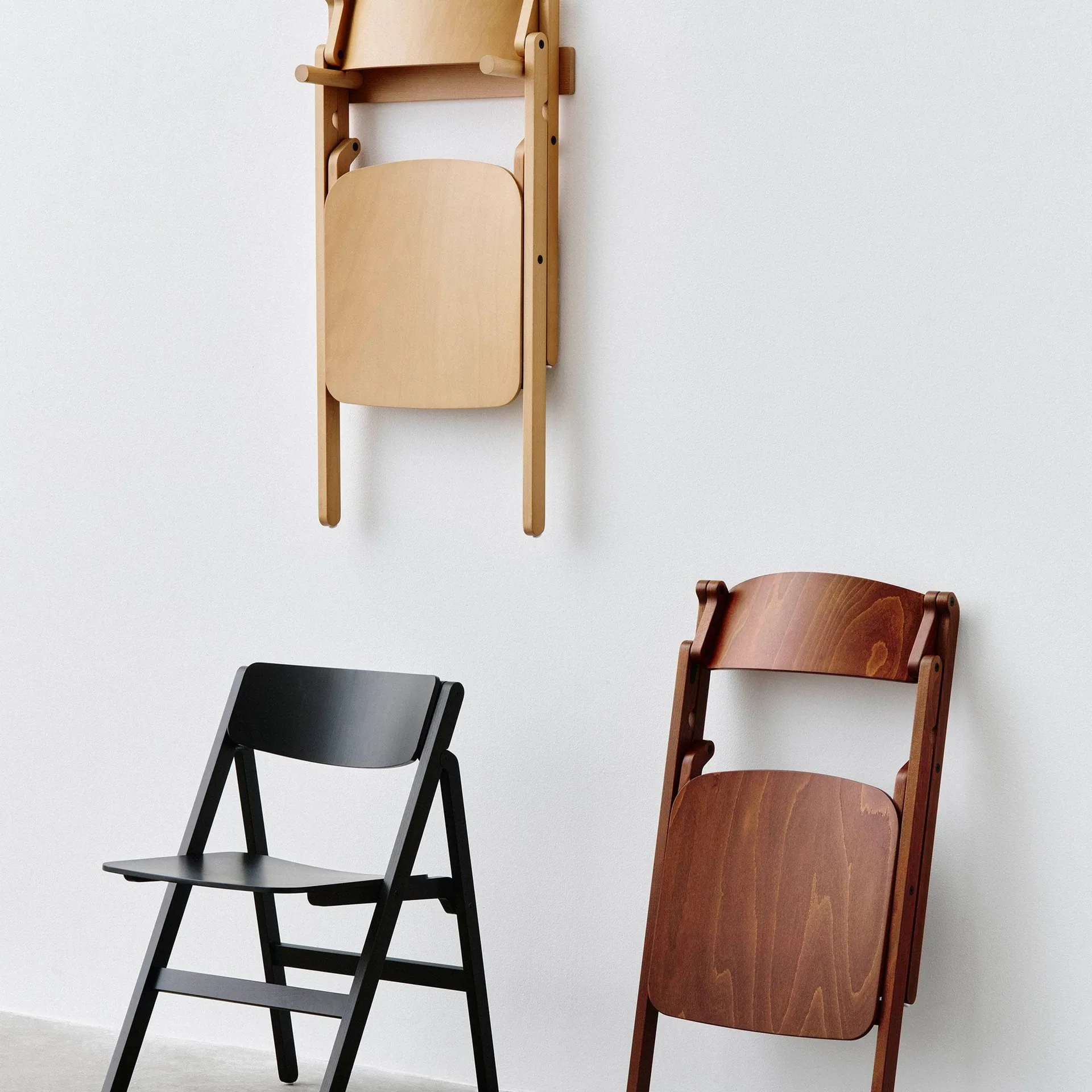 Backflip Chair Stuhl, Bronze lackiert Buche HAY