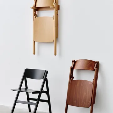 Backflip Chair Stuhl - Bronze lackiert Buche - HAY