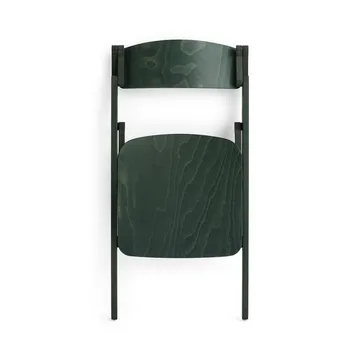 Backflip Chair Stuhl - Cedar green lackiert Buche - HAY