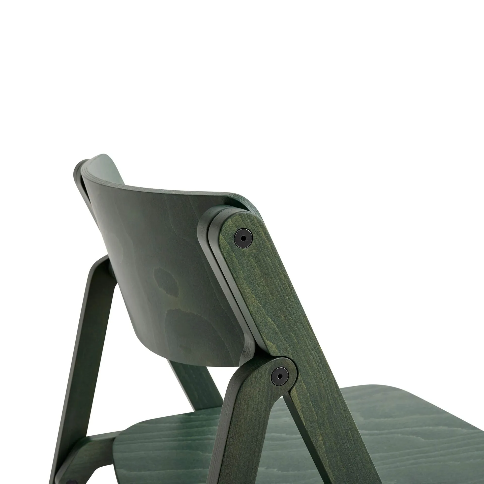 Backflip Chair Stuhl, Cedar green lackiert Buche HAY