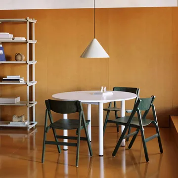 Backflip Chair Stuhl - Cedar green lackiert Buche - HAY