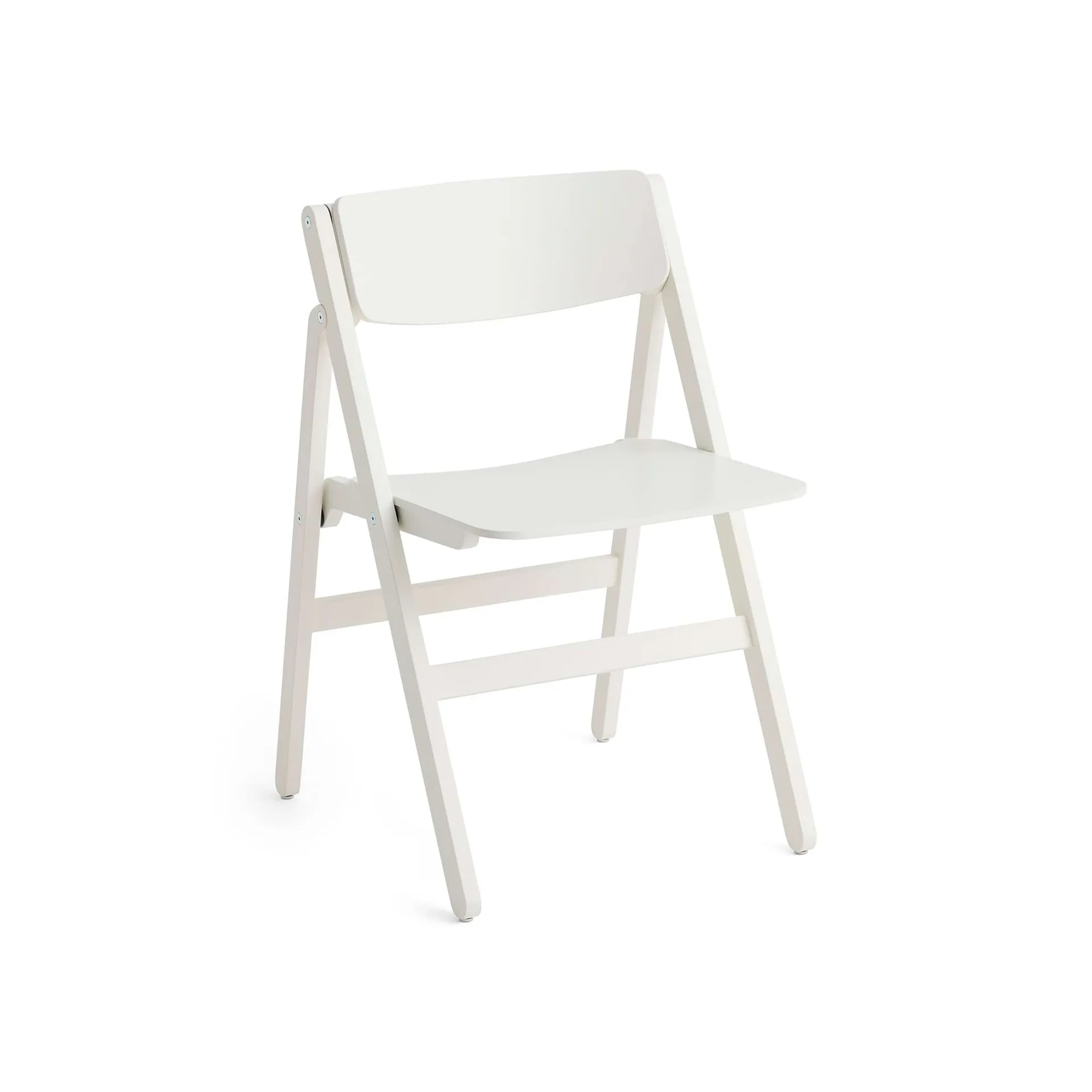 Backflip Chair Stuhl, Cream White lackiert Buche HAY