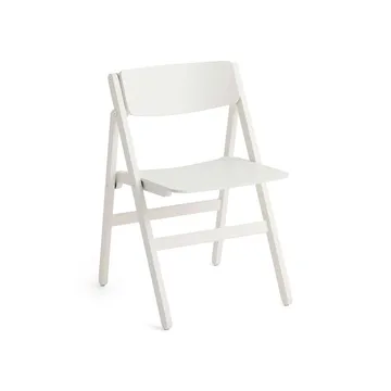 Backflip Chair Stuhl - Cream White lackiert Buche - HAY