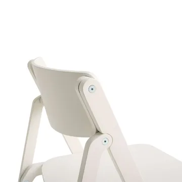Backflip Chair Stuhl - Cream White lackiert Buche - HAY
