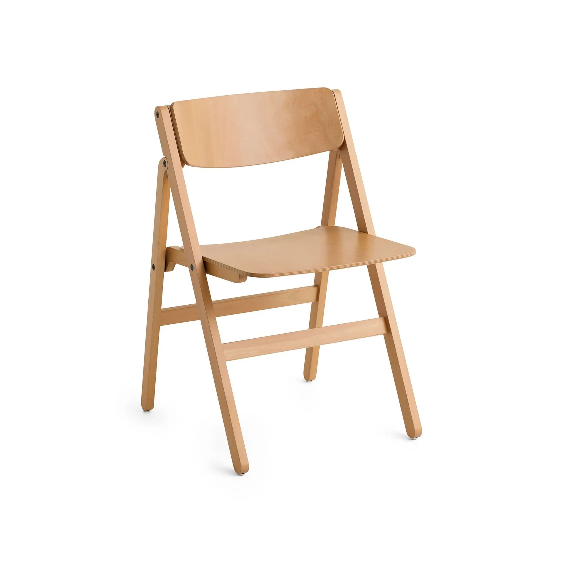 Backflip Chair Stuhl, Golden lackierte Buche HAY