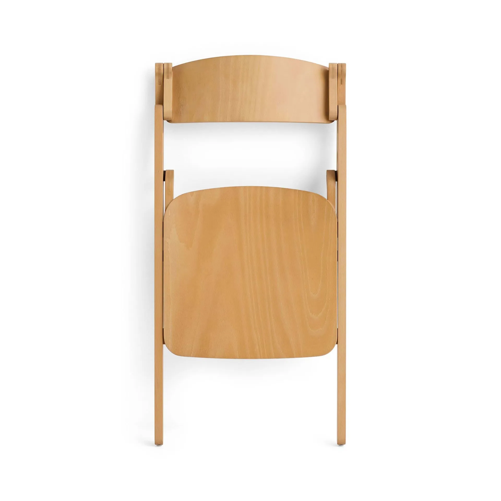 Backflip Chair Stuhl, Golden lackierte Buche HAY