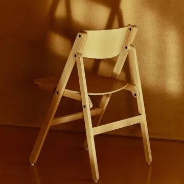 Backflip Chair Stuhl - Golden lackierte Buche - HAY