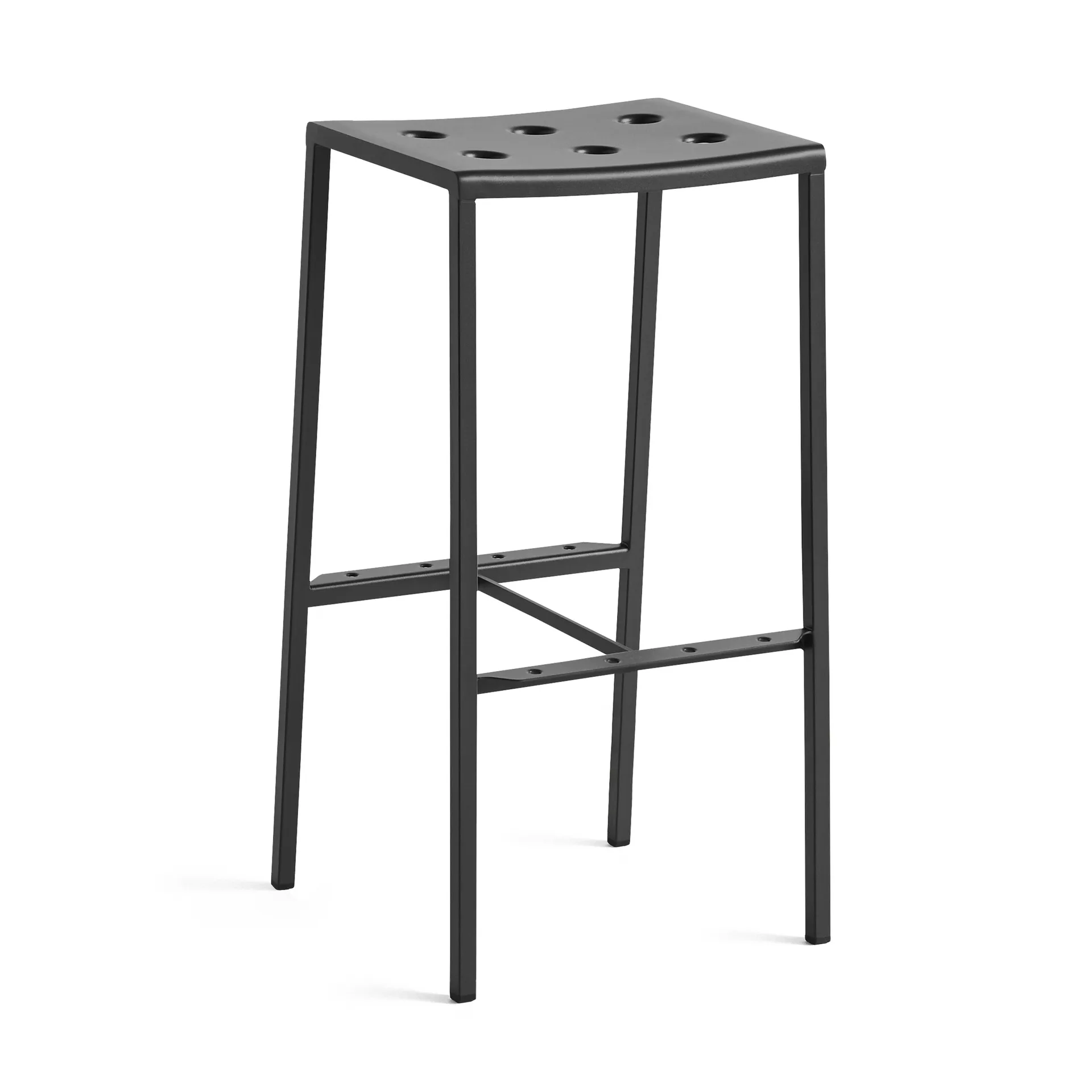 Balcony Barhocker hoch 75 cm, Anthracite HAY