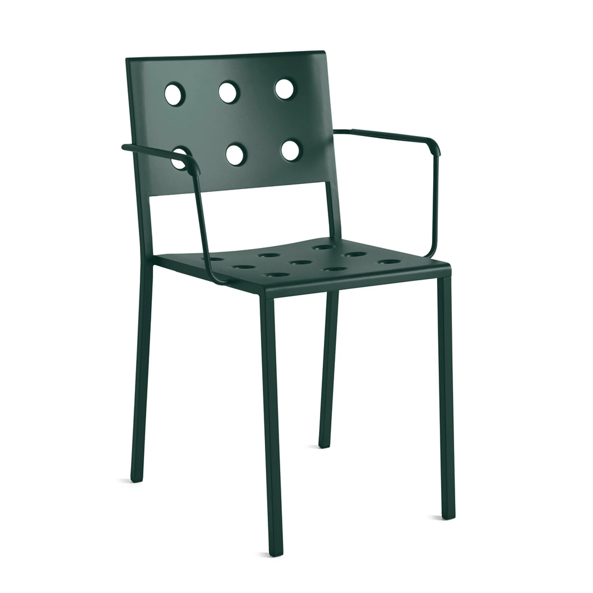 Balcony Dining Armchair Sessel, Dark forest HAY