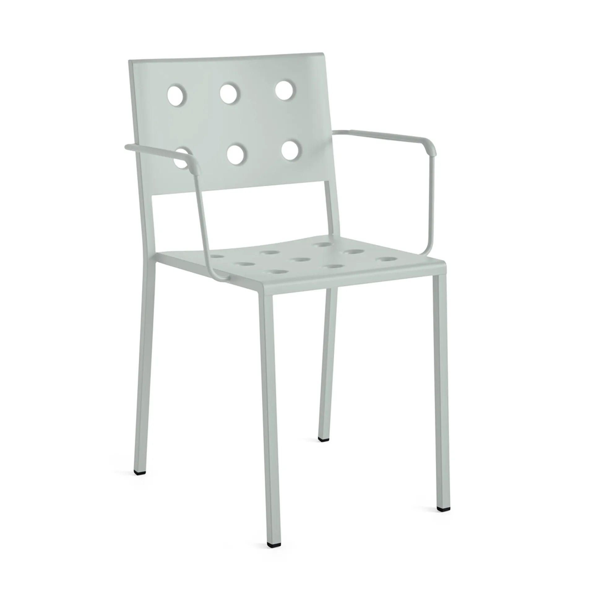 Balcony Dining Armchair Sessel, Desert green HAY